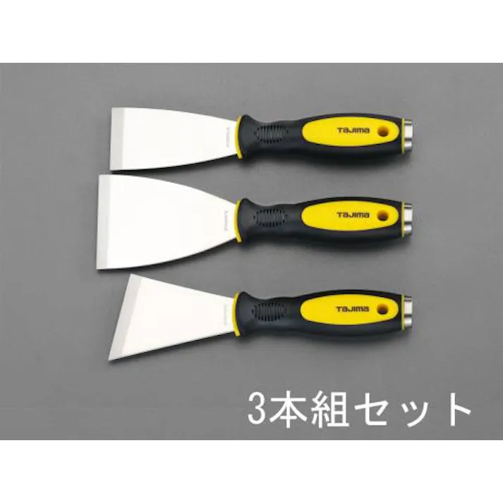 TJMデザイン(TaJIma) スクレーパー(ステンレス製) 3本組 EA579AT 4548745751437【別送品】