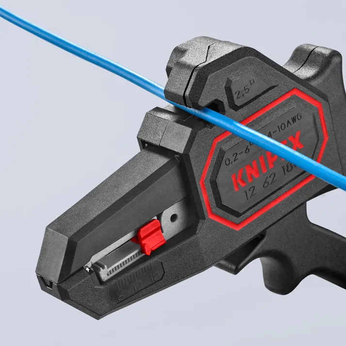 KNIPEX(クニペックス) ワイヤーストリッパー 0.2-6.0平方ミリメートル EA580KB-11 4548745152807【別送品】