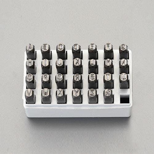 英字 刻印セット 3.2mm EA591HS-3 4518340871182【別送品】