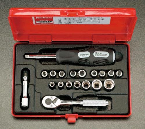 エレンSP2ケセット コーケン(Ko-ken) ソケットレンチセット 1/4”DR EA618-10