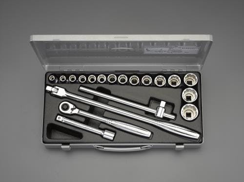 TONE ソケットレンチセット 1/2”DR EA618K-9 4548745588835【別送品