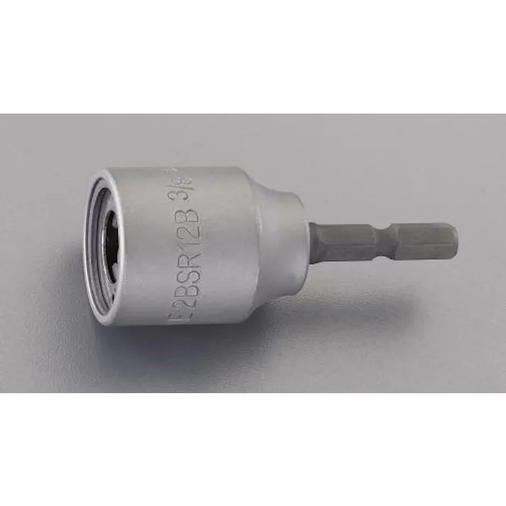 TONE 1/4”Hex x W1/2” 全ねじソケット 電設用工具 4548745585254 EA625AC-4(CDC)【別送品】