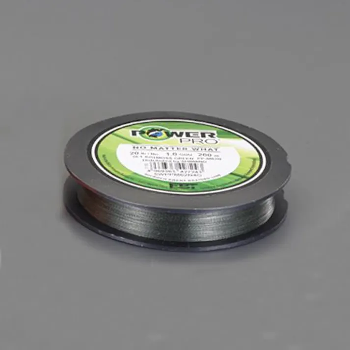 ポリエチレン糸(高強度/モスグリーン) 0.21mmx200m EA628AV-412 4550061090916【別送品】