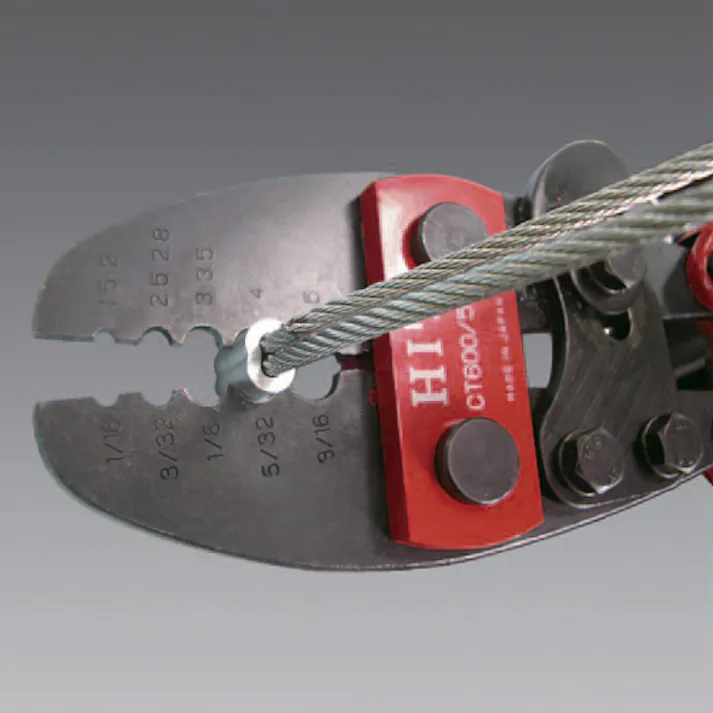 ヒット商事(HIT) ロープスリーブ圧着工具 650mm/1.5-5.0mm EA628S-150 4548745759020【別送品】