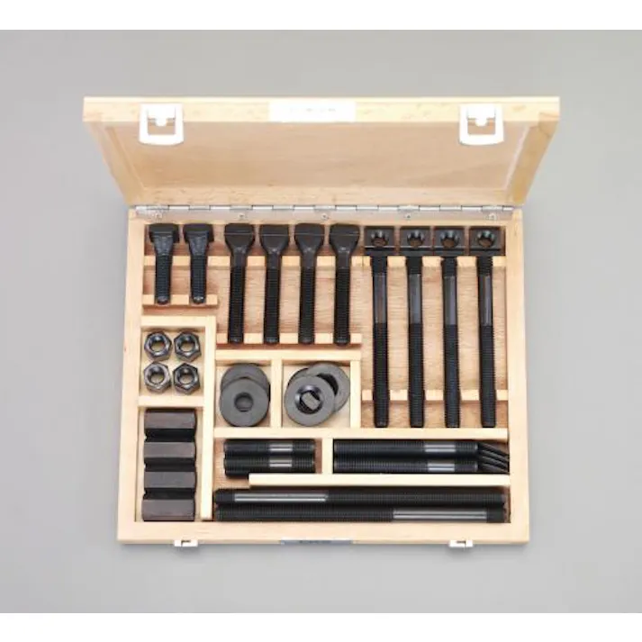 ESCO M24/呼28 Tスロットボルトセット 工作機械用クランプ 4548745216219 EA637F-28(CDC)【別送品】
