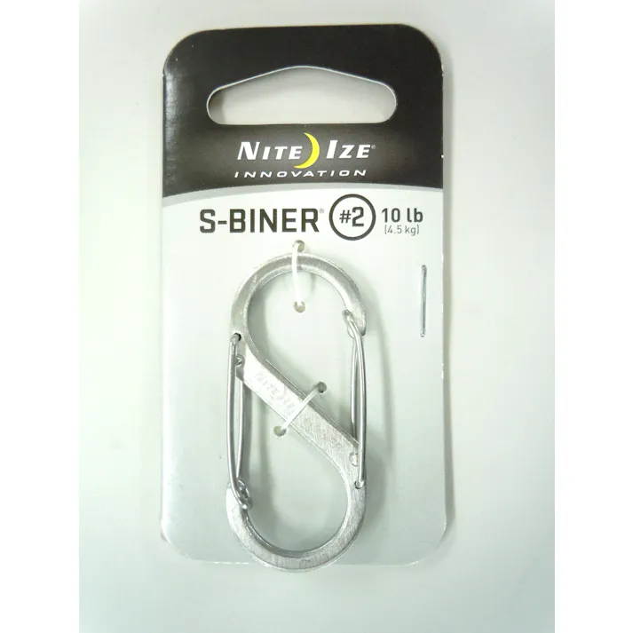 NITEIZE Sカンスナップ(ステンレス製/シルバー) 50x22mm EA638AD-82 4548745978216【別送品】