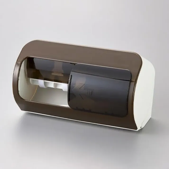 タカラ産業 トイレットペーパーホルダー(2連) 265x157x159mm EA638LD-40 4550061868225【別送品】