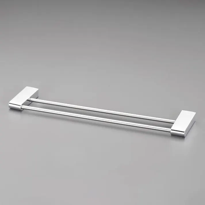 LIXIL 438mm タオル掛け(ステンレス製/2段式) 洗面・バス・トイレ用備品・消耗品・エチケット商品 4550061088005 EA638LE-208(CDC)【別送品】