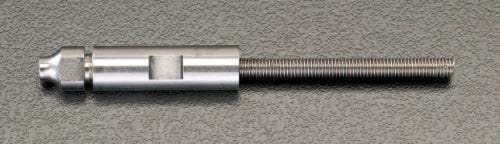 ワイヤー止め金具(右ねじ/ステンレス製) 4mm/M6 EA638RL-4 4548745642292【別送品】