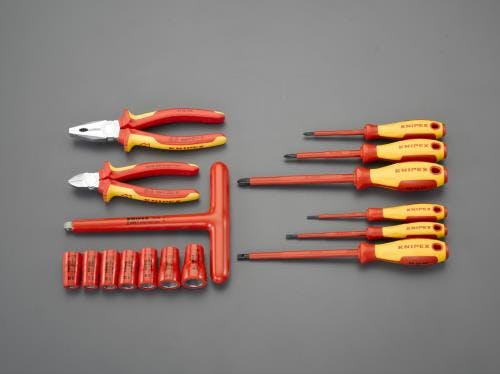 KNIPEX(クニペックス) 絶縁工具セット [16個組] EA640XC-22 4548745303872【別送品】