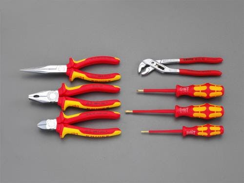 KNIPEX(クニペックス) 絶縁工具セット [7個組] EA640XC-4 4518340781054【別送品】