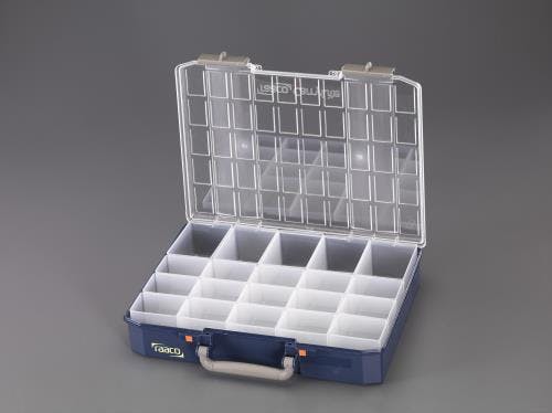 パーツケース 413x330x79mm/外寸 EA661AB-3 4518340063471【別送品】