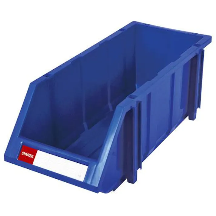 ESCO 205x480x178mm パーツトレー(重ね置型/青) パーツトレー・パーツラック 4548745629798 EA661CS-4(CDC)【別送品】