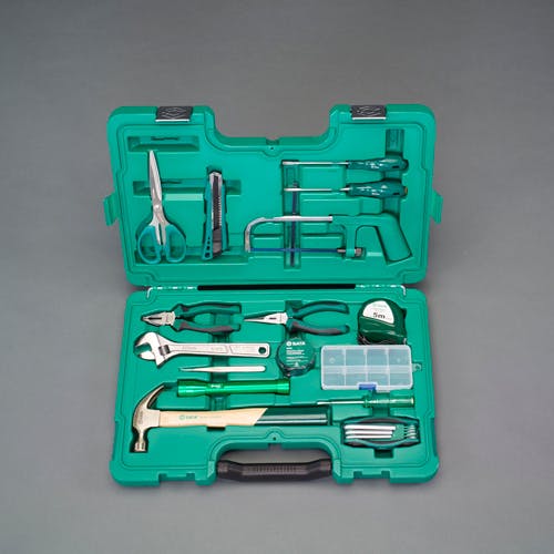 SATA [25個組] 工具セット 電気工事用工具セット 4550061613108