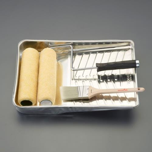 ローラー刷毛セット(ハケ・トレー付) 230mm EA109NW-140 4550061259665【別送品】