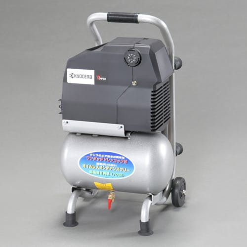京セラ AC100V/750W エアーコンプレッサー(タンク10L) EA116HG-1