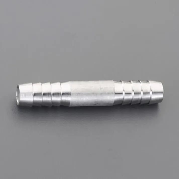 アソー(ASOH) φ 7mm ホースジョイント(ステンレス製) EA141F-107(CDC)【別送品】