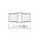 レッキス工業(REX) ニップル加工用アタッチメント 2” EA350XC-37 4518340063372【別送品】