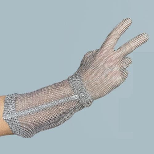 手袋(5本指/ステンレス製/左右兼用) [L/465mm] EA354SE-28A 4550061257876【別送品】