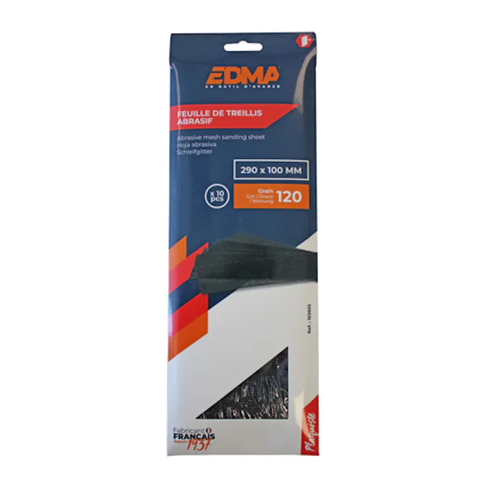 EDMA(エドマ) サンドペーパー(10枚) 100x290mm #120 EA366ED-37 4550061955321【別送品】