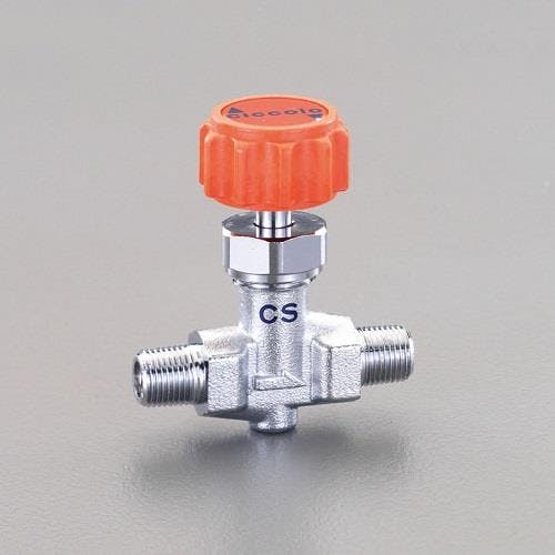 アソー(ASOH) ニードルバルブ R1/4”xR1/4” EA426CS-22A 4550061589410