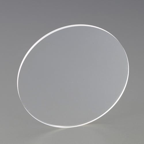 アクリル円板(透明) φ100x5mm EA440DP-92 4518340081949【別送品