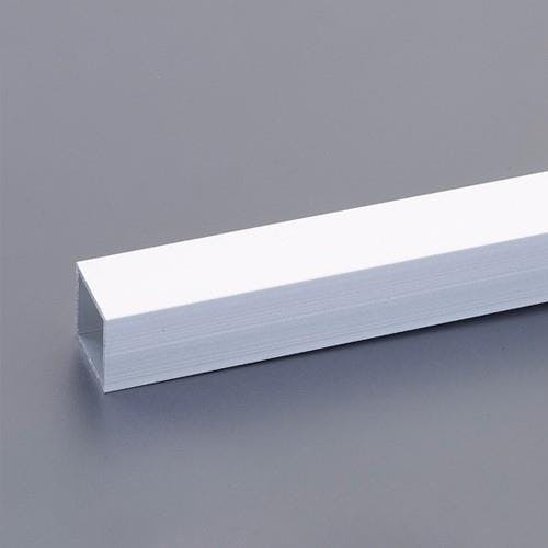 アルミ角パイプ(シルバー/つや消/5本) 12x12mmx1m EA440HD-112B 4518340294271【別送品】