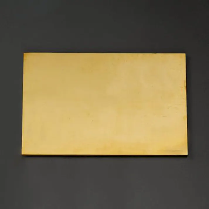 ESCO 300x200x 0.5mm 黄銅板 EA441VB-3(CDC)【別送品】
