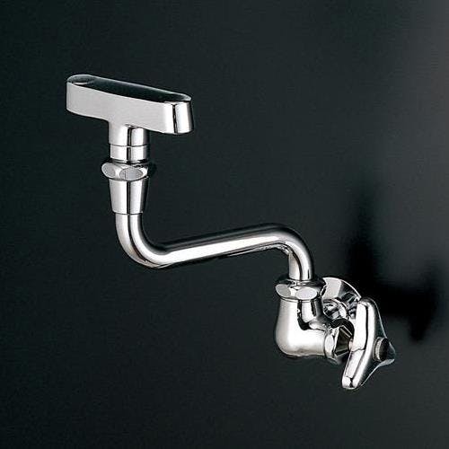 TOTO 横形洗眼用水栓 PJ 1/2” EA468CY-82 4518340154223【別送品】
