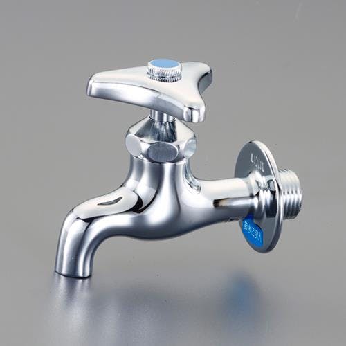 SANEI 二口ホーム水栓 吐水パイプ回転 送り座付 F13A-13 SANEI 二口ホーム水栓 吐水パイプ回転 送り座付 F13A-13