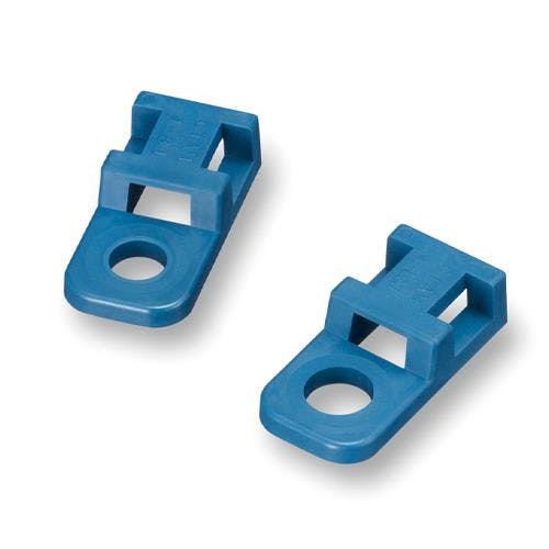 ヘラマンタイトン 結束バンド用ベース(金属・X線検出用/20個) EA475GH-76 4518340144606【別送品】