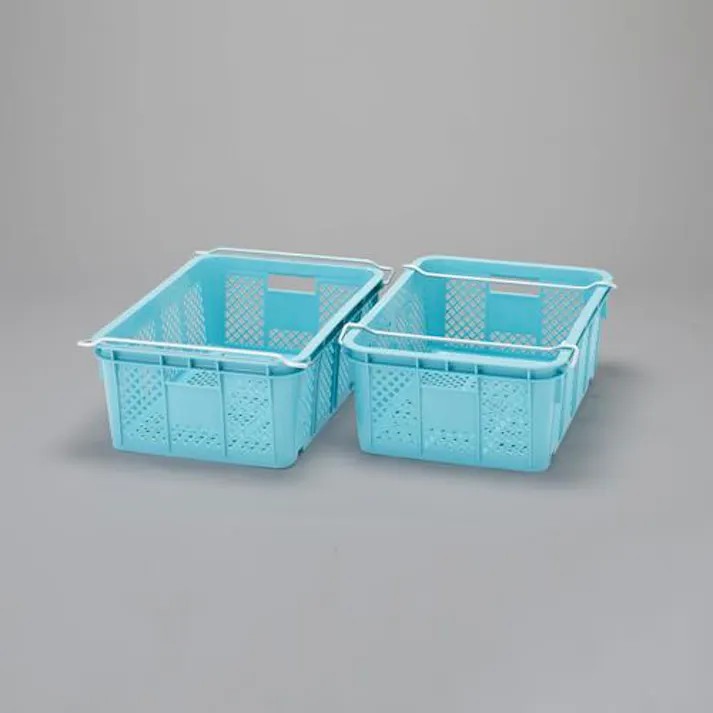 三甲(サンコー) コンテナ(2個) 661x465x235mm/53.8L EA506AB-122A 4518340157606【別送品】