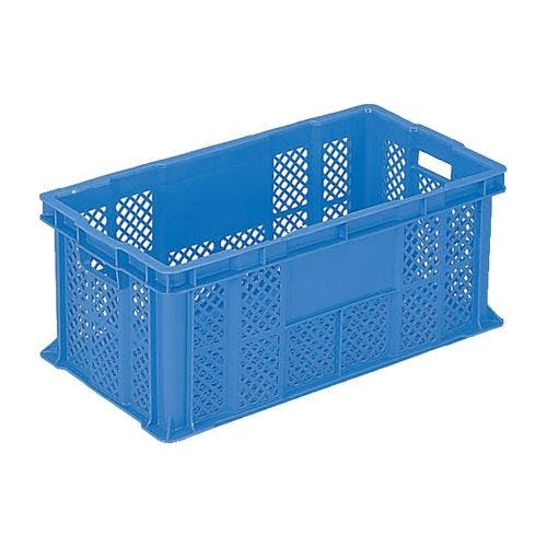 三甲(サンコー) コンテナ(ブルー) 658x346x271mm/48.1L EA506AB-241 4518340157491【別送品】