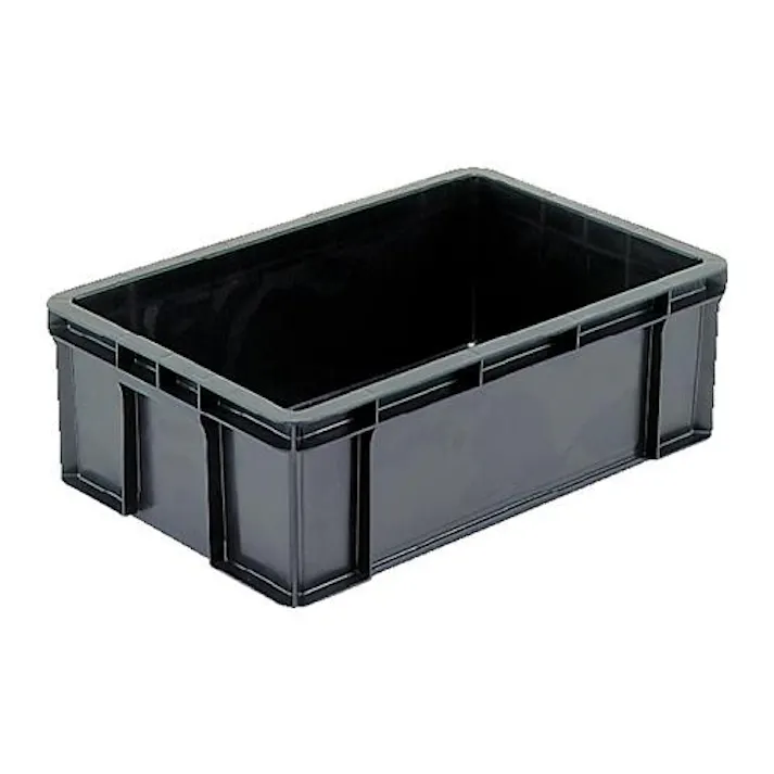 三甲(サンコー) 593x388x206mm/36.3L ハイテクコンテナ/ESD EA506AE-125(CDC)【別送品】