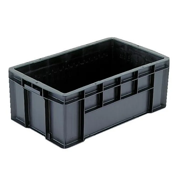 三甲(サンコー) 630x374x243mm/43.2L ハイテクコンテナ/ESD EA506AE-143(CDC)【別送品】