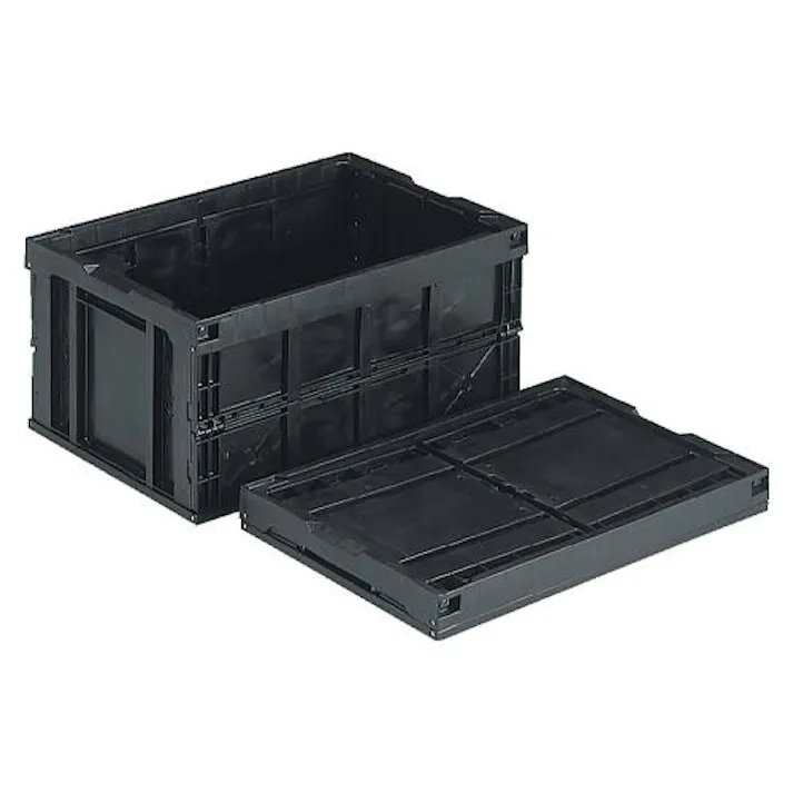 三甲(サンコー) ハイテク折畳コンテナ 650x440x329mm/76.9L EA506AE-34A 4518340091382【別送品】