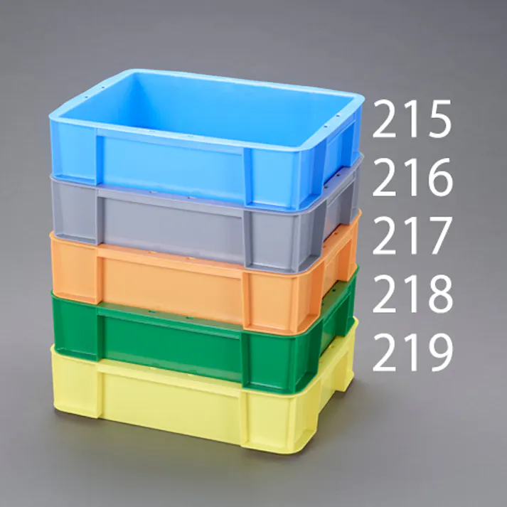 三甲(サンコー) コンテナ(グリーン) 469x369x114mm/14.3L EA506AF-218 4518340134959【別送品】