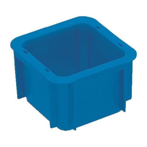 三甲(サンコー) コンテナ(ブルー) 168x168x103mm/1.6L EA506AF-281 4518340159358【別送品】