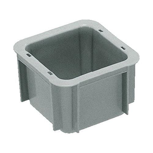 三甲(サンコー) コンテナ(グレー) 168x168x103mm/1.6L EA506AF-282 4518340159495【別送品】