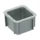 三甲(サンコー) コンテナ(グレー) 168x168x103mm/1.6L EA506AF-282 4518340159495【別送品】