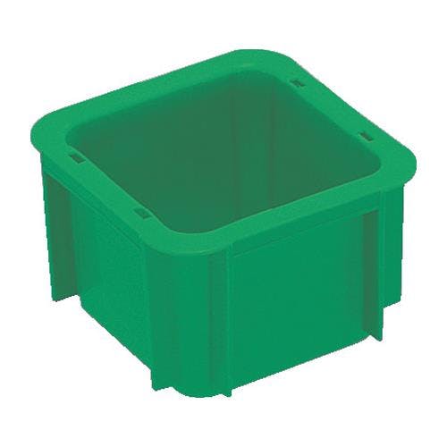 三甲(サンコー) コンテナ(グリーン) 168x168x103mm/1.6L EA506AF-283 4518340159518【別送品】