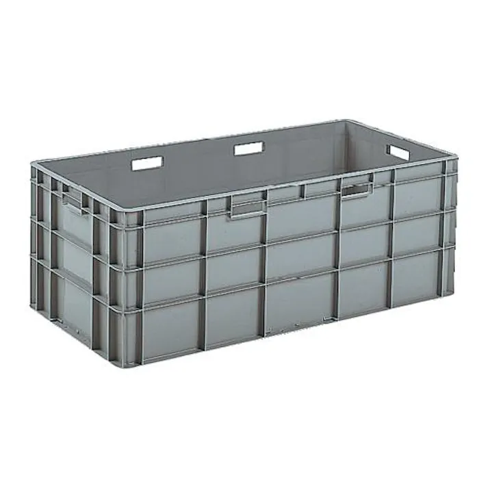 三甲(サンコー) 1005x503x380mm/165 L 軽量コンテナ(ライトグレー) EA506AF-319(CDC)【別送品】