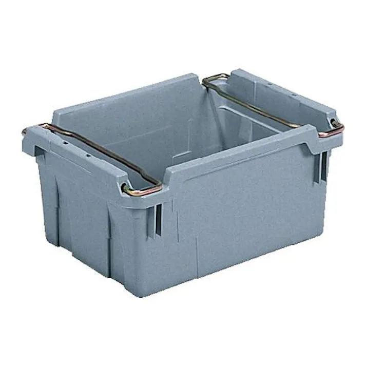 三甲(サンコー) 454x340x202mm/22.2L コンテナ(グレー) EA506AM-24(CDC)【別送品】