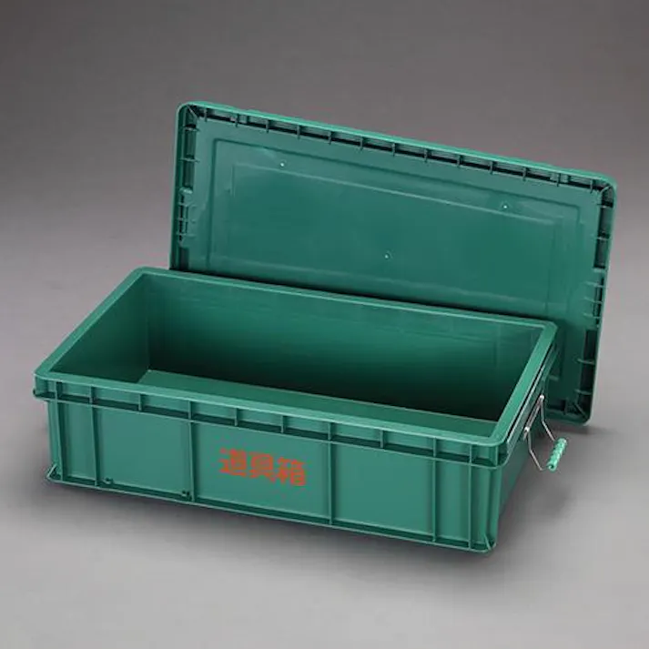 道具箱(バックル付/緑) 819x475x234mm EA506LS-3A 4518340313095【別送品】