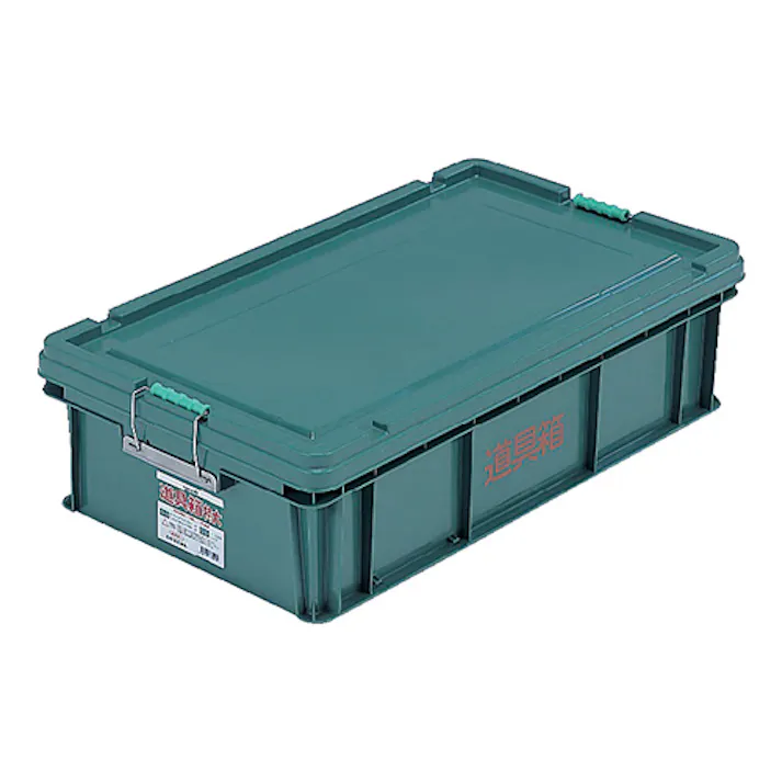 道具箱(バックル付/緑) 819x475x234mm EA506LS-3A 4518340313095【別送品】
