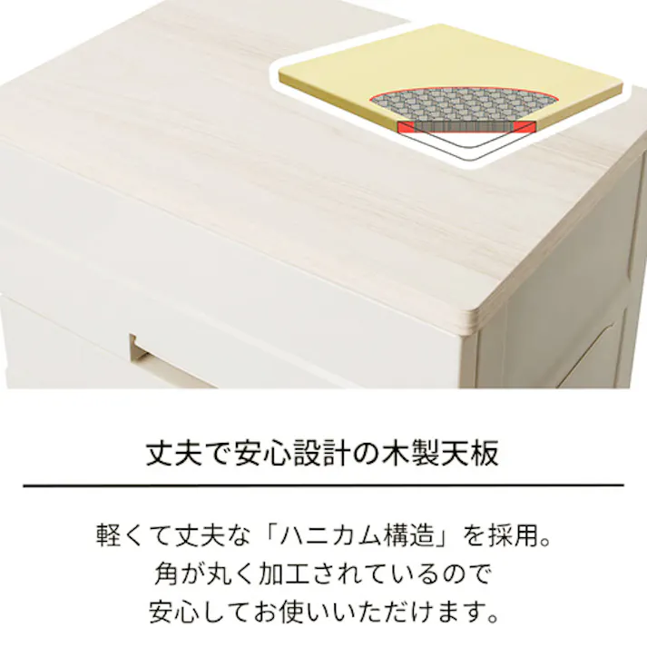 天馬(TENMA) 引出し式収納ケース(4段) 650x410x850mm EA506MA-32 4518340189072【別送品】