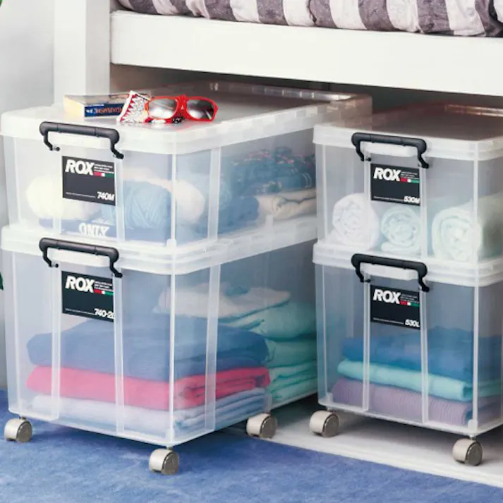 天馬(TENMA) バックル付収納ケース 440x660x320mm/67L EA506MB-13 4518340189270【別送品】