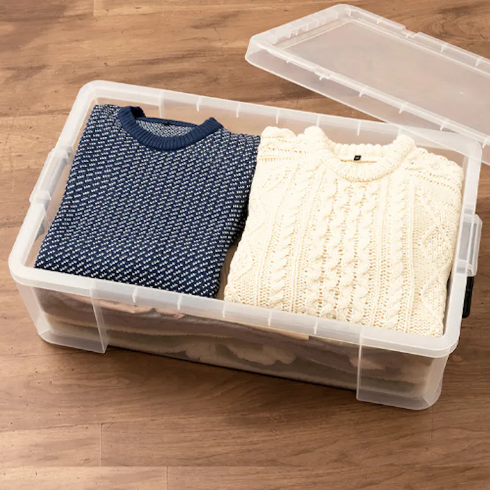 天馬(TENMA) 収納ケース(2個) 440x740x430mm/100L EA506MB-18BA 4518340153646【別送品】