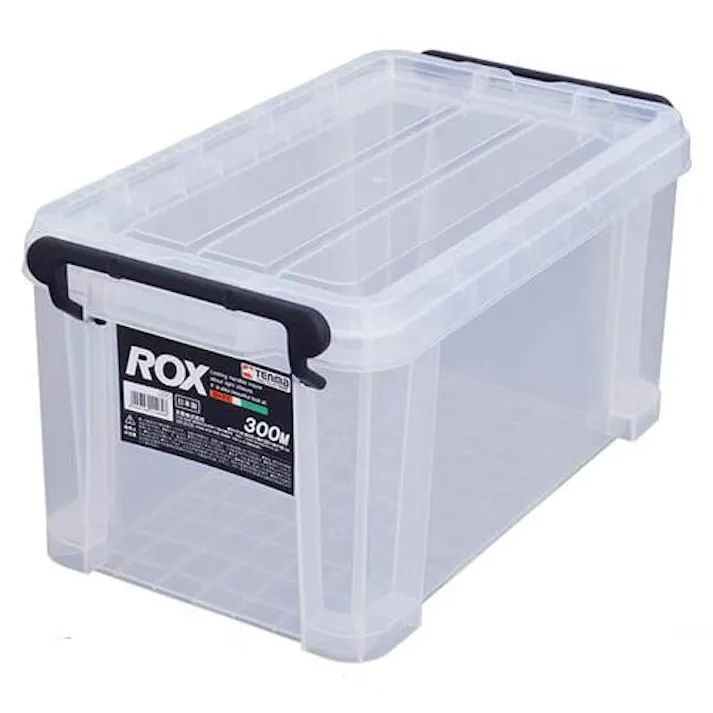 天馬(TENMA) 200x350x180mm/ 7L バックル付収納ケース(12個) EA506MB-3BA(CDC)【別送品】