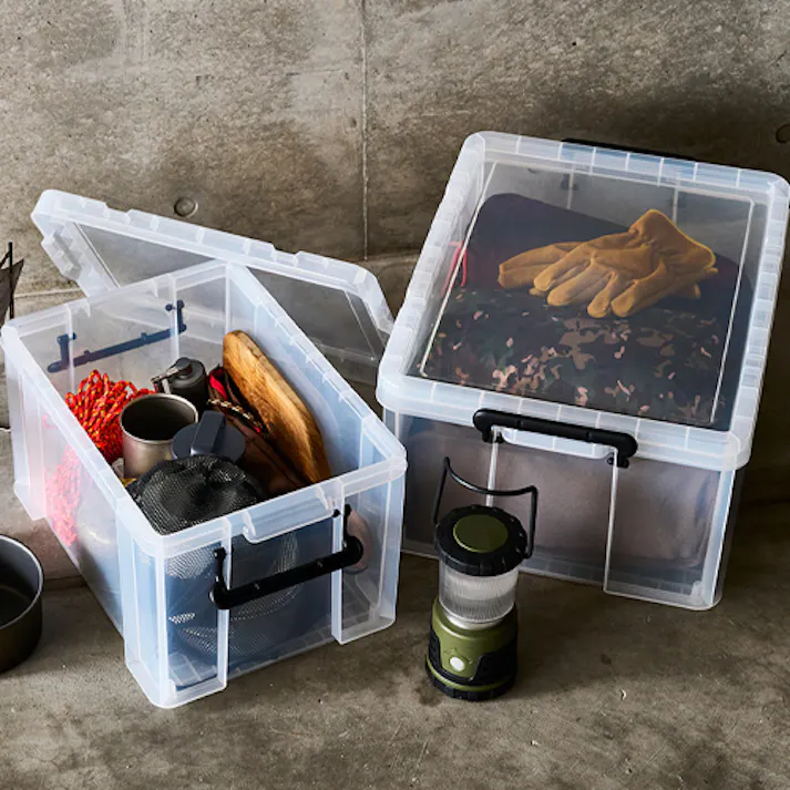 天馬(TENMA) バックツ付収納ケース(8個) 300x440x243mm/21L EA506MB-5BA 4518340153950【別送品】